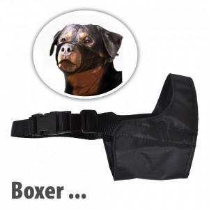 Fixačný náhubok - nylon - Boxer