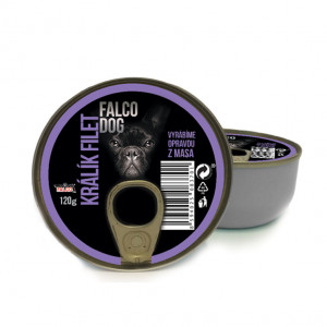 FALCO DOG králik filet 120 g