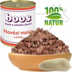 Konzerva BOOS - Hovädzie mäso a držky