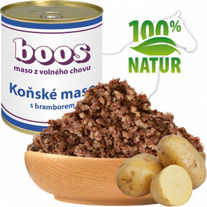 Konzerva BOOS - Konské mäso so zemiakmi