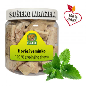 Hovädzie vemeno, mrazom sušené 70 g