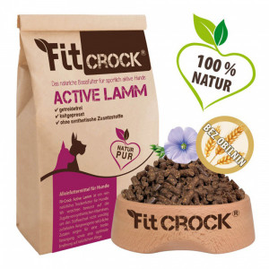 Lisované granule Fit-Crock Active Jahňacie