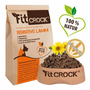 Lisované granule Fit-Crock Sensitive Jahňacie