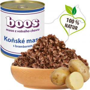 Konzerva BOOS - Konské mäso so zemiakmi