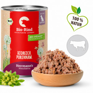 BIO konzerva - Hovädzie mäso s mrkvou 400 g