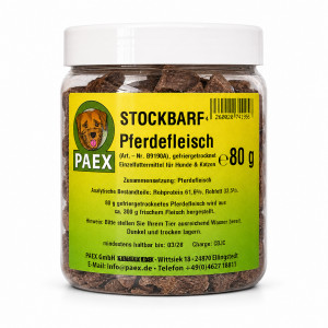 Konské mäso, mrazom sušené 80 g