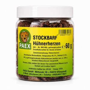 Kuracie srdiečka, mrazom sušené 60 g