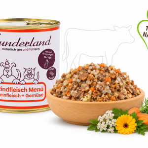 Konzerva Lunderland - Hovädzie mäso s ryžou a zeleninou