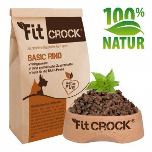 Lisované granule Fit-Crock Basic Hovädzie